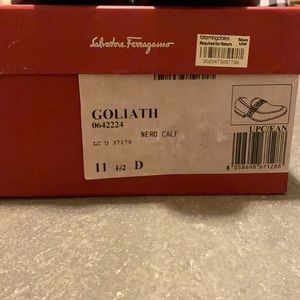 Salvatore Ferragamo Goliath Black Loafer